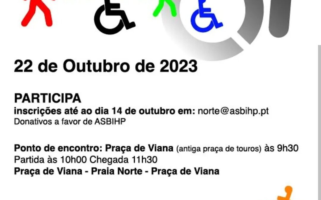 Caminhada Walk and Roll | 22-10-2023
