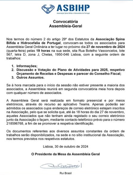 Assembleia-Geral | 27/11/2024